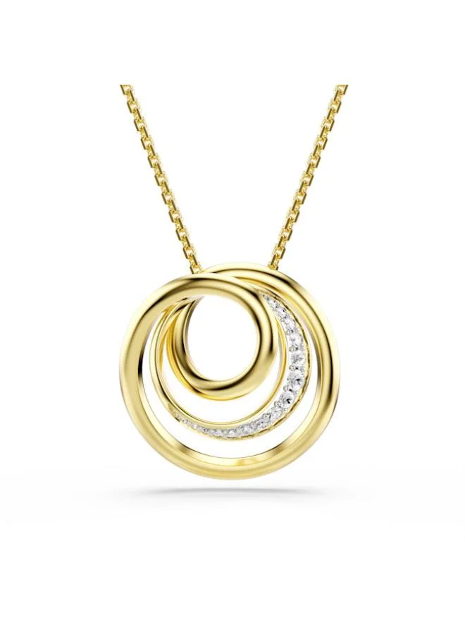 SWAROVSKI Hyperbola Crystal Gold Tone Plated Necklace